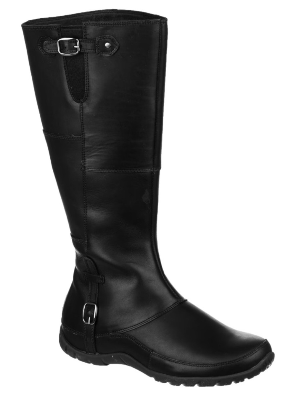 The North Face Black Camryn Below The Knee Boots Waterproof Leather 7